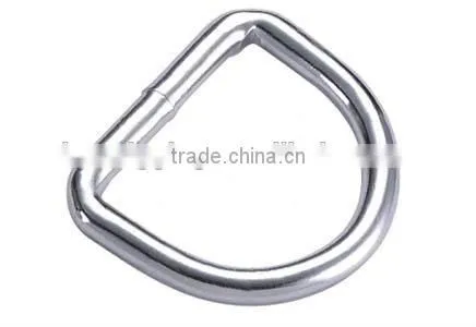 POPULAR MIDDLE SIZED RIGGING MENTAL ZINC PLATED D RING photo-3