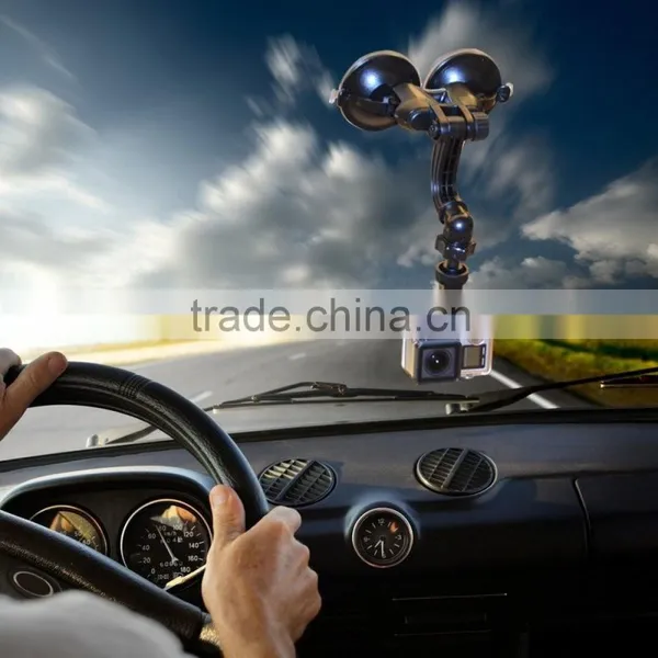 Smatree Universal Car Windshield Swivel Mount With Tripod Mount