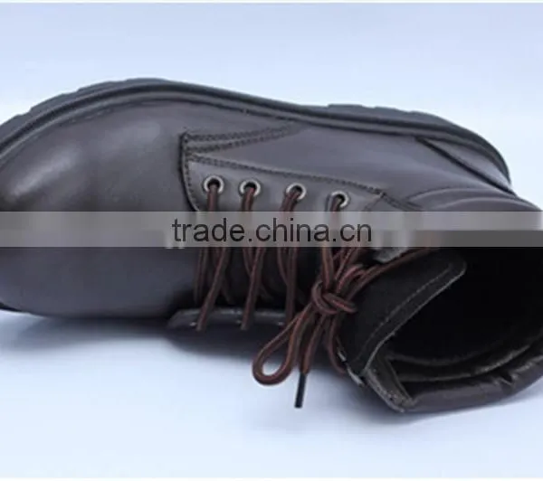Quality Price of Leather Natural Rubber Outsole Safety Work Shoes Safety Shoe 9508 photo-3