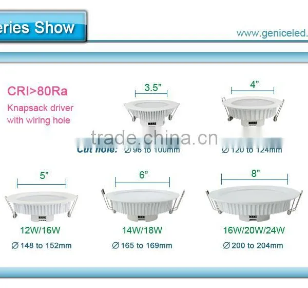 5inch LED Recessed Retrofit Downlight 16w 4000k 1300 Lumens photo-4
