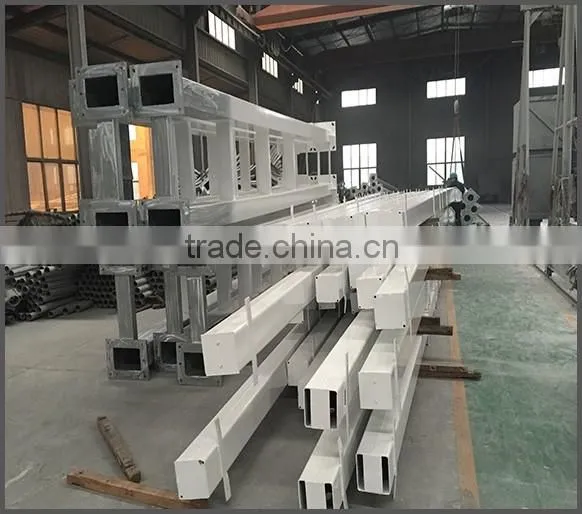 Hot Dip Galvanized and Powder Coating Steel Traffic Signal Light Pole photo-5