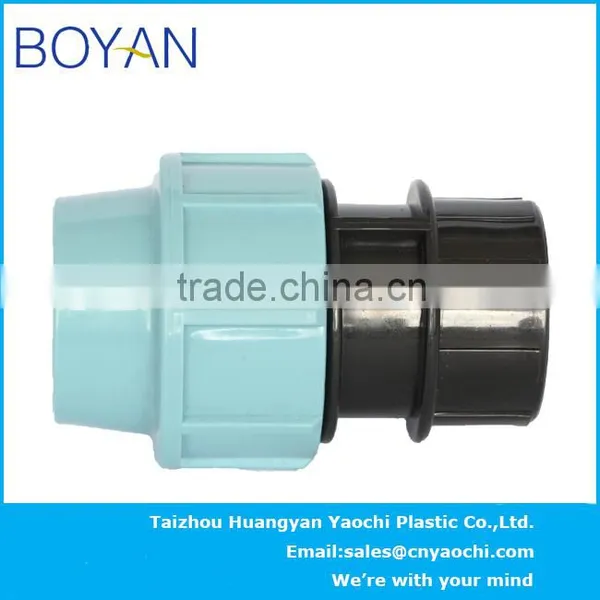 BOYAN PP Compression Quick Pipe Fittings for Irrigation Female Coupling photo-2