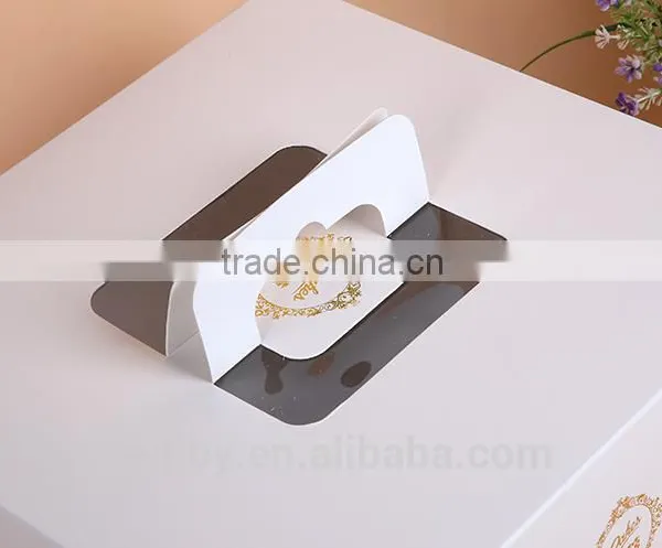 Lovely Romantic Decorative Cupcake Candy Chocolate Wedding Invitation Sweet Box photo-6
