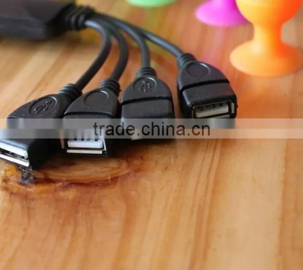Octopus 4 Port USB 2.0 Hub Splitter Cable Wholesale Usb Hub photo-6