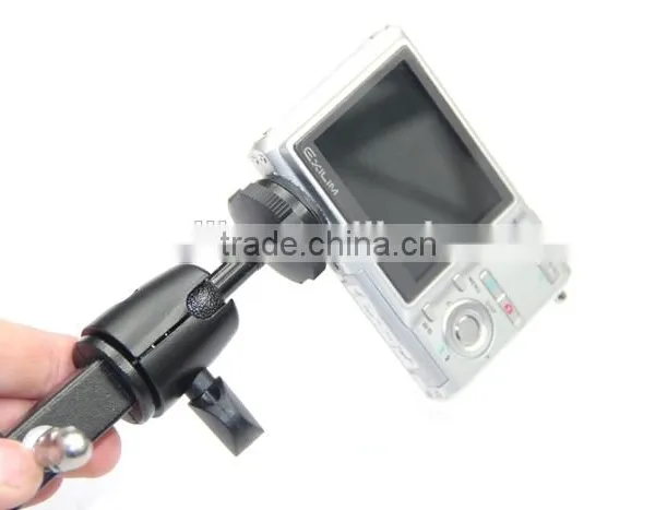 New High Quality Metal Universal Car DVR Digital Camera Sports DV Recorder Bike Motor Scooter Mount Car Rearview Mirror Holder photo-2