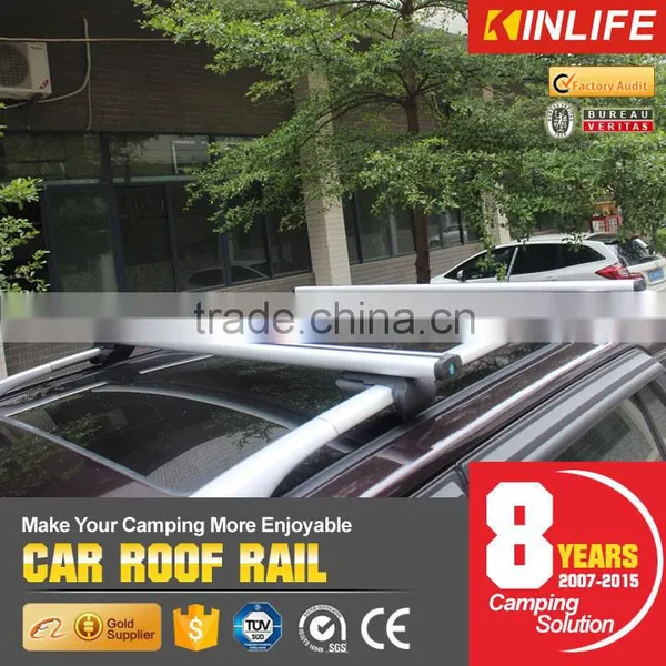 Heavy Duty Removable Aluminum Automobiles Roof Luggage Rack Lockable Crossbar photo-5