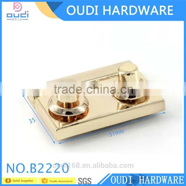 Fashion Design Best Wholesale Zinc Alloy Case Bag Turn Lock,hot Sale Bag Accessories Bag Turn Lock. photo-2