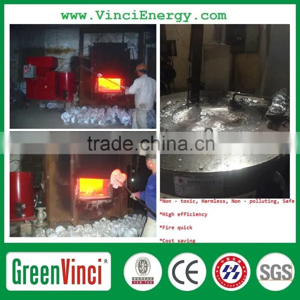 Biomass Wood Chips/ Sawdust Burner Connect With Aluminum Melting Furnace for Malaysia Market photo-3