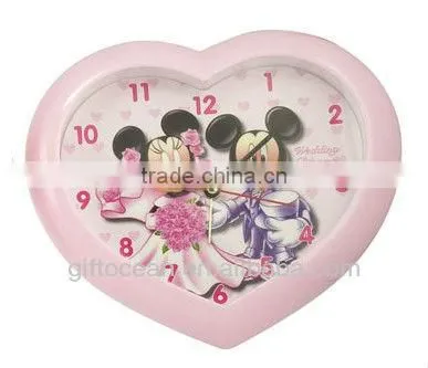Cartoon Desk Clock, Advertisement Wall Alarm Clock