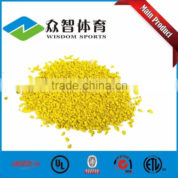 Granulated Rubber High Quality EPDM Granules Rubber Track for Sports Flooring Infill Rubber Granule