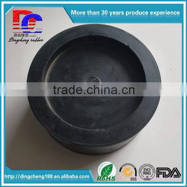 Custom Size Solid Rubber Stopper For Machinery Installation photo-3