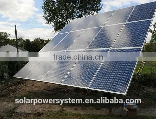 Hot Sales 20000w 3 Solar Panel Light System photo-6