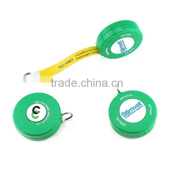 Professional Measuring Tool Green Color Customized Farm Cow Measuring Tape for Animal by OEM Service photo-4