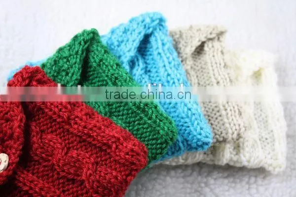 Custom Design Acrylic Material Handmade Knitted Ladies Purse photo-2