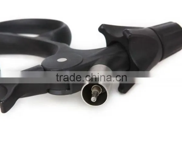 Bipolar Dissecting Forceps Single Action Curved Insertt 5x330mm+Cable Laparosco By Taidoc photo-3
