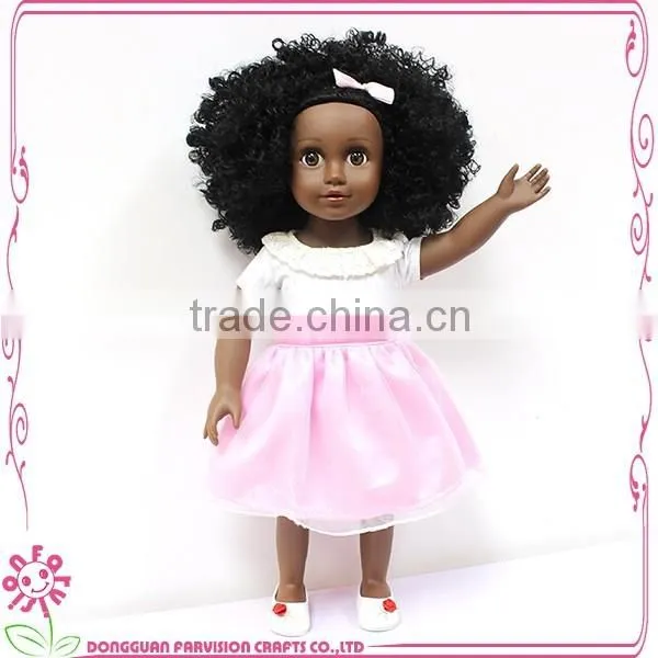 Farvision Doll 18 Inch Girl Black Girl With Afro Hair photo-3