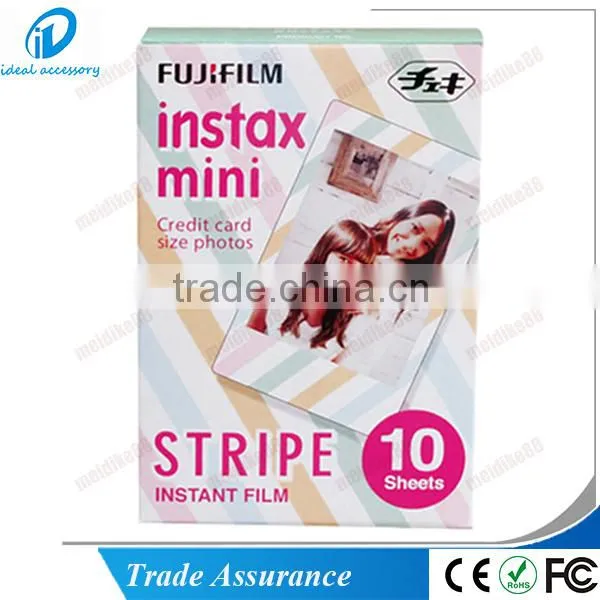 Brand New FUJI Fujifilm Instax Mini Stripe Instant Photo Film 10sheets for Mini7s/8/25/50/90, Sp-1 photo-2