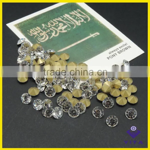 ZheJing YiWu Chaton Factory Sale Glass Stone for Shoes Ornament photo-2