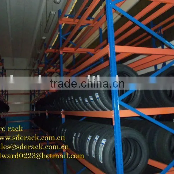 Steel Tire Display Rack for Tires Storage
