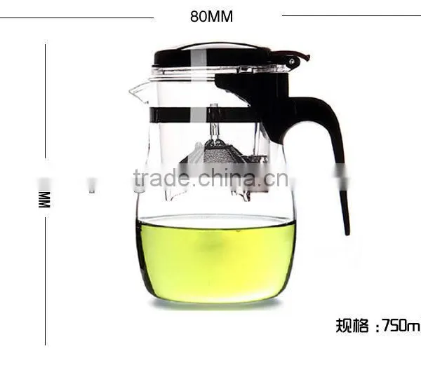 Heat-resistant Coffee Pot With Infuser