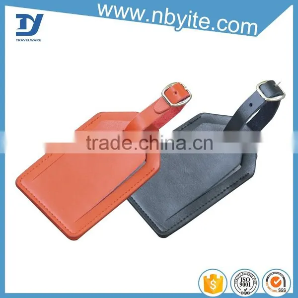 Leather Material and Tag Type Acrylic Luggage Tag photo-2
