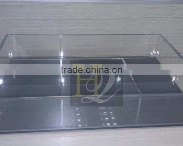 Acrylic Material Acrylic Tray, Acrylic Tray With Divider photo-2