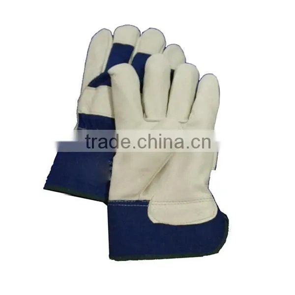 Toughness Pigskin Leather Work Glove With High Quality