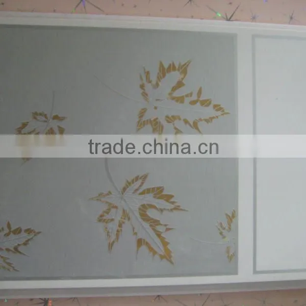 Hot Sale Interior Decoration Bathroom Ceiling Tile Design Pvc Wall Covering Panels for House photo-3