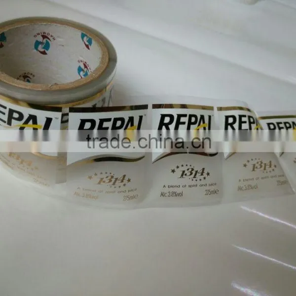 China Transparent PET Printing Label photo-3