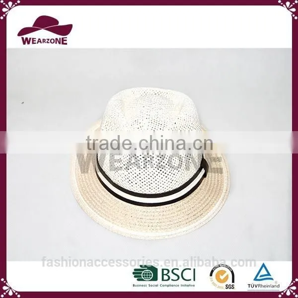 China Classic Fedora Straw Hats photo-2