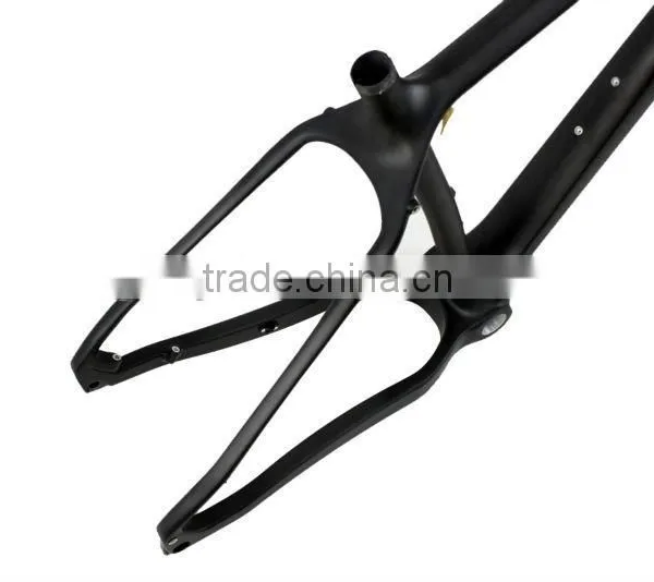 China 2016 New Thru Axle/QR 26" Fat Bike Full Carbon Snow Frame 100mm BSA Carbon Fat Bike Frame for 4.5'' Fat Tire Tubeless Bike photo-4