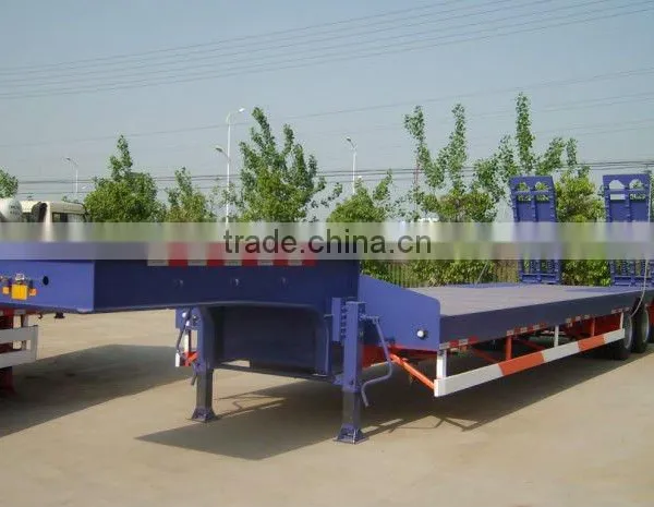 Two Axle Low Bed Semi Trailer