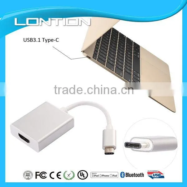 USB-C Hub 4k*2k USB 3.1 Type C Male To HDMI Adapter Cable photo-3