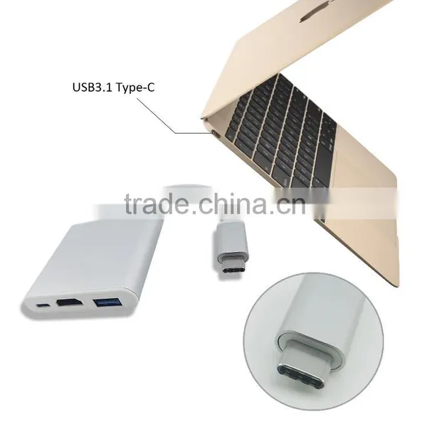 Type C to USB C/F+HDMI A/F+USB3.0 Hub photo-5