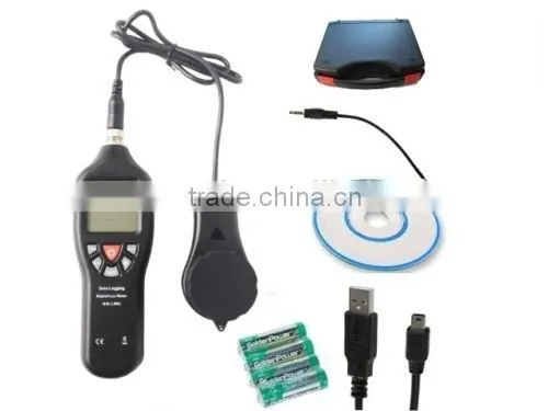 DIGITAL DATA LOGGING LIGHT LUX METER 200,000 LUX 20,000 FC INC SOFTWARE & LEAD INTERNAL MEMORY DATA LOGGER AUTO RANGING TL-600 photo-2