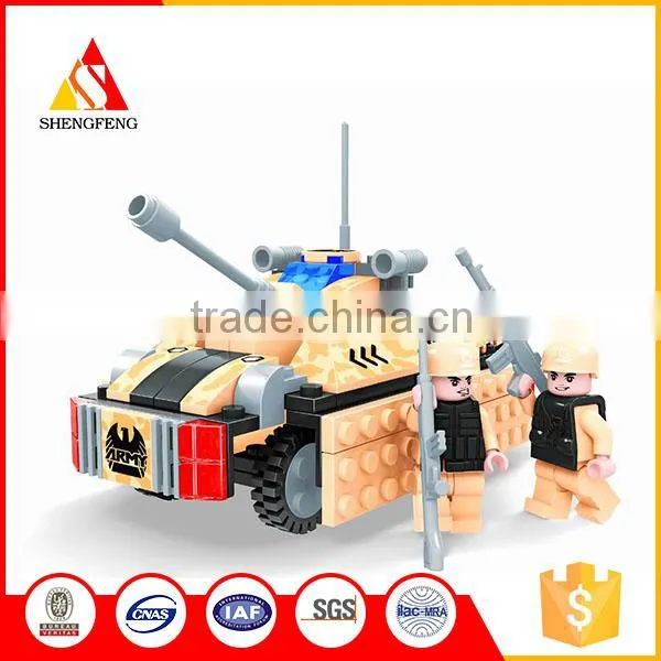 Shantou Factory Tank Armored Vehicles Intellect Blocks Toys