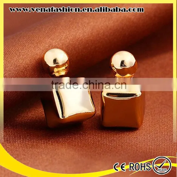 Colors Gold Pearl Earring Designs, Pearl Stud Earrings