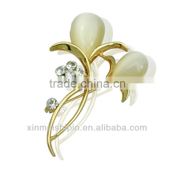 Rhinestone Brooch