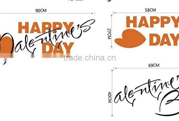 Valentine's Day Heart of Hearts Sticker Decal Walls, Laptops, Signs Plaque 69cm photo-4