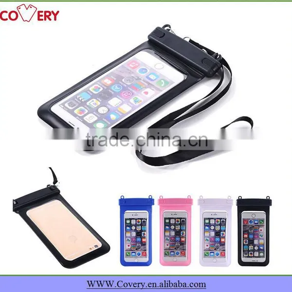 2016 Hot Products Cuniversal Pvc Mobile Phone Waterproof Case,