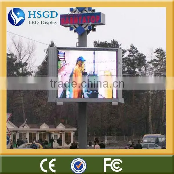 Die-casting molding led display module smd p10 led screen outdoor