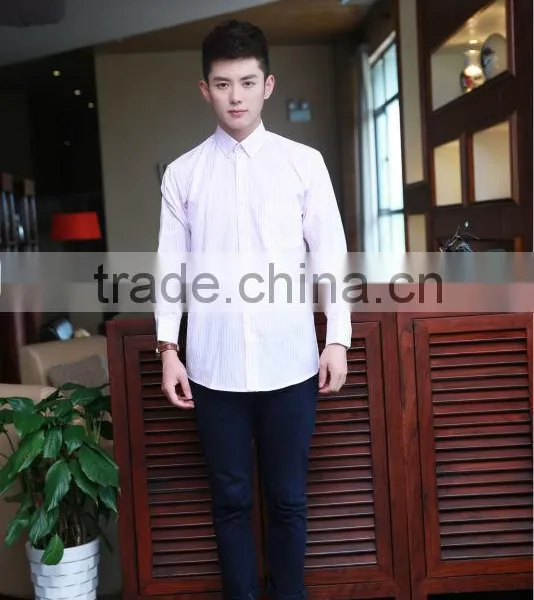 100% Cotton Striped Men's Shirt photo-3