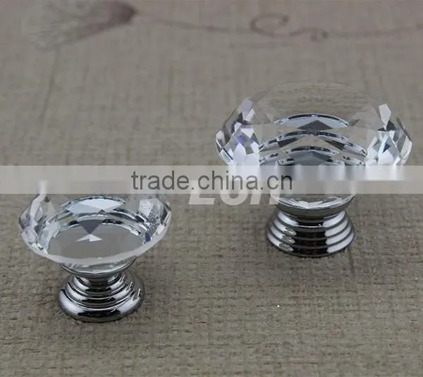 China Supplier ECH Zinc Crystal Cabinet Knob photo-6