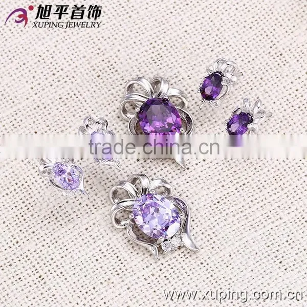 Hot Sale Synthetic CZ Xuping Jewelry Set photo-2