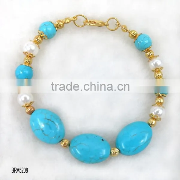 BRA5205 Newest Tuiquoise Bracelet For Girl photo-4