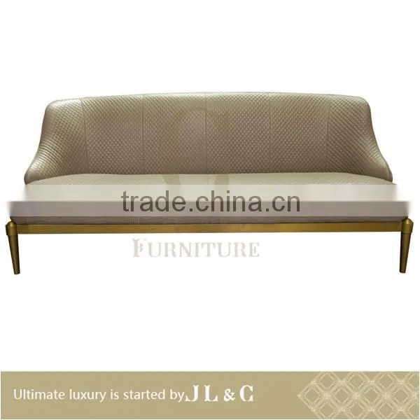 JS72-03 3 Seats Sofa Antique Copper Color Stand in Living Room From JL&C Furniture Lastest Sofa Designs (China Supplier) photo-3