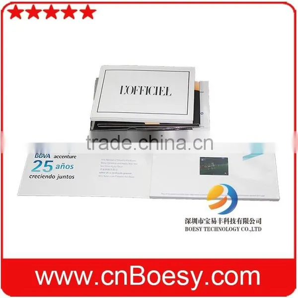 Magnet Switch Book With Video Screen Digital Video Brochure Digital Video Book photo-2