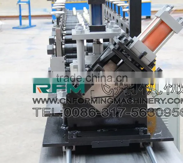FX Galvanized Steel c Channel Roll Forming Machine photo-2