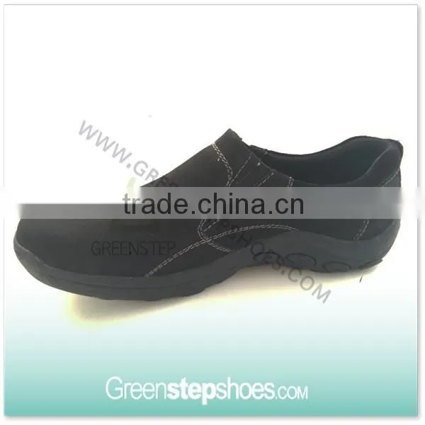 Genuine Leather Men's Black Shoes Loafers Casual Shoes photo-3