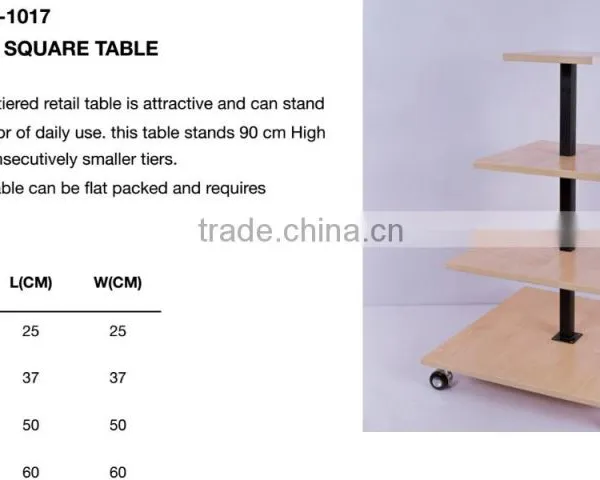 High Quality Black & Maple MDF Removable Shirt Shelves photo-2